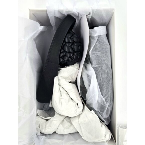 ASH Women's Victoria Sandal Slide Black Size 4.5 - 5 New - Picture 11 of 14